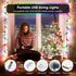 41ft 100 20*G40 Bulbs IP65 ALOVECO LED String Lights Outdoor Indoor USB Plug RGB Color Changing String Lights