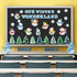 Haooryx 83Pcs Christmas Winter Snowmen Bulletin Board Set - Snowman Patterned Cut-Outs for Decor