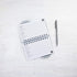 Wellspring Password Book, Whimsical Blooms, Silver Aluminum, 3.5" x 4.5"