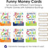Set 6 Big Dot of Happiness Cheerful Happy Birthday - DIY Assorted Colorful Birthday Party Cash Holder Gift - Funny