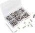 cSeao 140pcs M4 Pan Head Phillips Machine Screws Assortment Kit – 304 Stainless Steel, M4x 4mm/ 6mm/ 8mm/ 10mm/ 12mm/