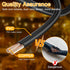 S11 100FT 3 Dimmable 48+2 Bulbs, Ollny Outdoor String Lights with Remote, Plug in Waterproof Connectable Modes Timers