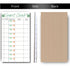 Generic (1) Guest Check Server Notepad with Egg Temperatures & Breakfast Modifiers: OE, OM, Scrambled, Poached, Premium