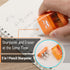 Mr. Pen Pencil Sharpener & Eraser, 4 Pack, Colorful, 2 Sharpening Holes, Manual Handheld Pencil Sharpener