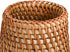 Set 2 Elsjoy of Wicker Pencil Holder, Natural Rattan Pen Cup Woven Makeup Brush Holder, Rustic Utensil Caddy Wicker Pen