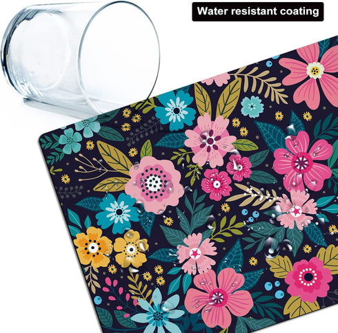 Small Mouse Pad - Cute Mini Mouse Pads for Wireless Mouse and Laptop, Portable Waterproof Mouse Mat (5.5 x 7 in)