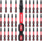 30 Pieces T20 2 In. Impact Tough Magnetic #20 Torx Head Power Bits, S2 Alloy Steel Screwdriver Bits Set
