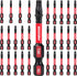 30 Pieces T20 2 In. Impact Tough Magnetic #20 Torx Head Power Bits, S2 Alloy Steel Screwdriver Bits Set