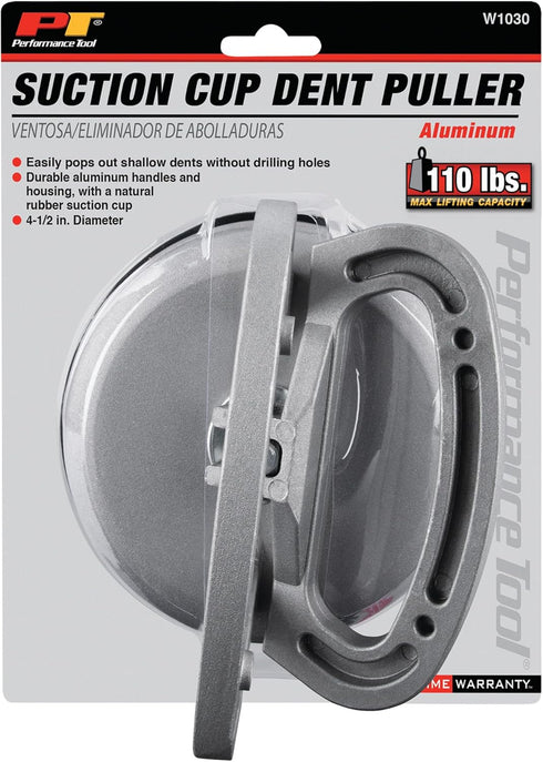 Performance Tool W1030 Suction Cup Puller, Aluminum