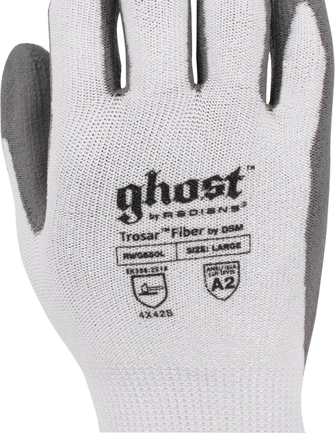 Radians RWG550M Ghost Series Work Glove, Cut Protection Level 2, Medium, Multi (12 per Pack)