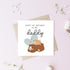 TEEMI 1st /1st -Happy Birthday As My Daddy,Cute Bear First Birthday Card For Daddy, Cute Birthday Card/Greeting Card