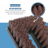 36531027 8", Carlisle FoodService Products Swivel Scrub Brush, Rust