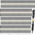 Spakon 200 Pieces Retractable Ballpoint Pens - Bulk Medium Point, 0.5mm Refillable Ink Pens for Office (Black)