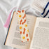 ZEYARUIBO Fried Egg & Bacon Wood Bookmark Vintage Fun Cartoon Patterns with Tassels Suitable for Book Lovers