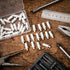 100 Thyle Pcs Shutter Repair Pins Spring Loaded Repair Pins Replacement Plantation Shutter Windows Tools Supplies