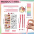 Spakon 7 Pcs Christmas Book Lover Gifts, Bible Verse Pens, Reading List Bookmark