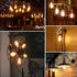 4-Pack Vintage 8W ST64 LED Edison Light Bulbs, 100W Equivalent, 1400 Lumens, 2700K Warm White, E26 Base, Non-Dimmable