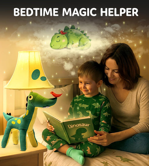 20", 3 4 5 Dinosaur Kids Lamp for Boys Bedroom - Boys lamp for Kids Room - Cute Christmas Gifts, Birthday Gifts for All