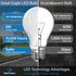 Great Eagle A19 LED Light Bulb, 9W (60W Equivalent), 2700K Warm White, Dimmable, Standard Replacement (4 Pack)