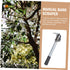YARNOW 1pc Bark Scraper Tool, Debarking Spudger Hand Squeegee Scythe Draw Knife for Bark Stripping