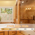 4 Pack Warm White Bathroom Light Bulbs, 60 Watt Equivalent, E26 Medium Base, G25 LED Globe, Non-Dimmable