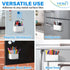 YES4QUALITY Magnetic Pen Holder - Strong Magnetic Back & 2 Compartments for Dry Erase Marker, Whiteboard, Fridge