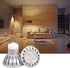 ALIDE 6 Pack GU10 Dimmable LED Bulbs, 25W 35W 50W Halogen Replacement, 2700K Warm White, MR16 GU10 450LM
