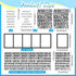 PerKoop 36 Sheets Science Fair Board Supplies, 24 Self Adhesive Presentation Science Subtitles for Classroom Office