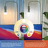 NorbSMART Smart Light Bulb LED, 1-Pack, Color Changing, 9W, A19, E26, Dimmable, Works with Alexa & Google Home