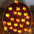 Summer 40LED 14ft Solar Cat String Lights - Christmas Thanksgiving Holiday Decor - Waterproof Kitty Fairy Lights