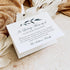 5.5x4.25 (A2) Folded Funeral Thank You Cards, Elegant Leaf Personalized Sympathy Thank You Cards with Envelopes, Blank