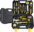 Set, Set Toolbox HYT128 (128 DOWELL Tool Auto Repair Household Tool Kit with Socket, Wrench, Screwdriver, Bits