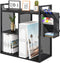 PAG Desktop Shelf Freestanding Bookshelf with Pencil Holder, Office Supplies Organizers and