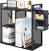 PAG Desktop Shelf Freestanding Bookshelf with Pencil Holder, Office Supplies Organizers and