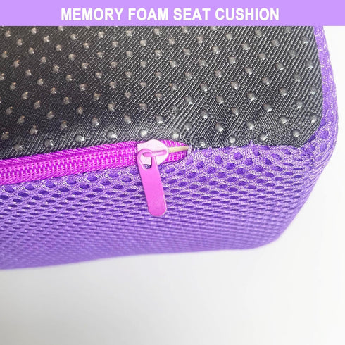 Office Chair Cushion, Memory Foam Seat Cushion for Tailbone, Sciatica, Lower Back Pain Relief