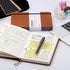 Lemome Thick Classic Notebook with Pen Loop, A5 College Ruled Hardcover, 180 Pages, 8.4 x 5.7 in