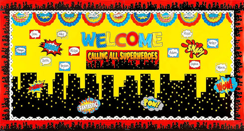 Teacher Created Resources Superhero Funtastic 4" Letters Combo Pack (TCR5845)