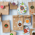 Clabby 360 Pieces Merry Christmas Stickers, 2 Inch Gold Snowflake Adhesive Labels for Xmas Cards, Gift Envelopes, Party