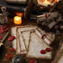 Vintage Writing Set, 100 Letter Papers, 100 Wax Seal Stickers, 3 Strands of Twine for Antique Writers, Wedding