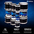 Fernco QwikFix Broken Pipe 3" Coupling Repair Kit for Plastic, Cast Iron, and Steel Pipes in Black