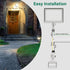 treewell 180-Degree 60 3 Motion Sensor, Replacement Motion Detector, Adjustable Time & Detection Sensitivity Up to Feet