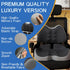 Tailbone Benazcap Large Memory Foam Seat Cushion Lumbar Support Pillow for Sciatica & Pressure Relief Coccyx Pad