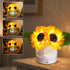Sunflower Lamp Gifts for Women, Night Light Flower Lamp Decor for Bedroom