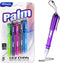 BAZIC Ballpoint Pen Palm Mini Pens with Key Ring, Black Ink 1.0 mm Bold Point, Smooth Writing (5/Pack), 24-Pack