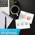 5x7 50 Pack Home Advantage Ruled Index Cards - Our of Lined Notecards Use Heavy Duty Cardstock to Make Them Bleed Proof