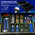 ALIKZO 70 Set, 5 PCS Tool Box Organizer Tray & Desk Drawer Organizer Size Interlocking Bins for Garage Tool Storage