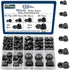 Vifmy Metric Black Nylon Acorn Nuts Assortment Kit,M3 M4 M5 M6 M8 M10