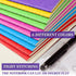 Thenshop 30 Pcs A5 Kraft Unlined Notebooks, Blank Journals Bulk for Students, 60 Pages, Bright Color