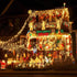2 Pack 100LED 32FT 8 Battery Operated Christmas Lights, Waterproof Mini String Tree Lights with Modes, Decorations
