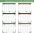 Desk Calendar 2025-2026, 18 Months from July 2025 to December 2026, 17" x 12", Large Ruled Blocks